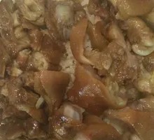 Pork Trotter and Intestine Rice