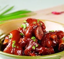 Pork Trotter and Meat Roll Rice