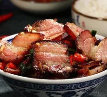 Preserved Pork with Potatoes Rice