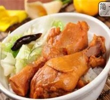 Honey Glazed Double Chicken Leg Rice