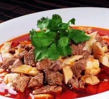 Beef and Bamboo Shoot Rice