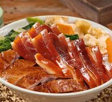 Pork Shank and Roast Duck Platter