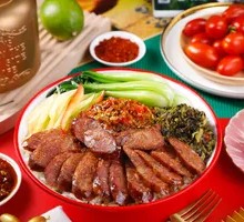 Homemade Lap Cheong Rice