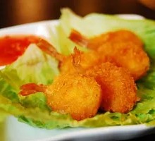 Golden Butterfly Shrimp