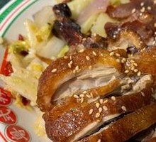 Roast Duck and Barbecue Pork Rice