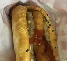 Juicy Beef Chinese Burger
