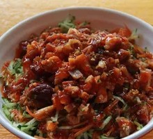 奥尔良烤肉拌饭