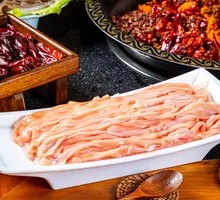 Blanched Duck Intestines