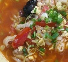 Tomato and Egg Noodle Soup