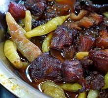 Pickled Pepper Beef Tendon