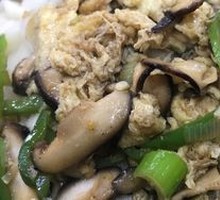 Mushroom and Egg Noodles
