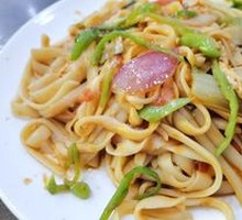 Stir-Fried Knife-Cut Noodles