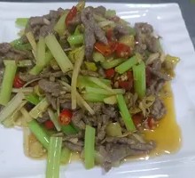 Stir-Fried Beef Strips