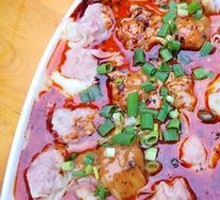 Spiced Dumpling Salad