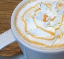 Hot Oat Caramel Macchiato