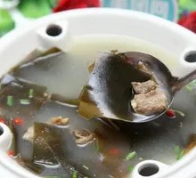 Kelp and Radish Chicken Soup