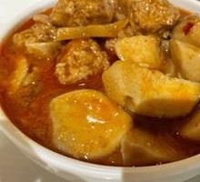 Taro and Pork Ball Stew