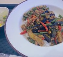 Fish-flavored Eggplant Rice Bowl