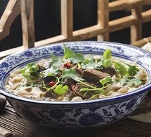 Clear Soup Mixed Sauce Knife-Sliced Noodles