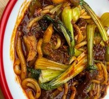 Beef and Celery Fried Rice Noodles