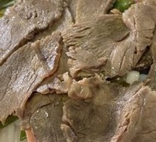 Clear Broth Beef Noodle Soup with Thick Noodles