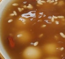 Red Sugar Fermented Rice Ball Soup