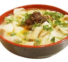 Golden Broth Beef Knife-rolled Noodles