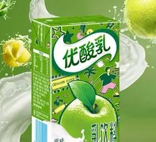 Apple-flavored Yogurt Drink