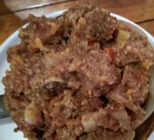 Steamed Pork Ribs with Rice Flour