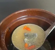 Angelica and Qi-Enhancing Three Treasure Black Chicken Soup