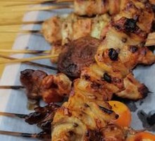 Chicken Skin Skewers
