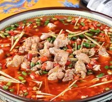 Fresh Spicy Rabbit in Pot