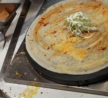 Double Egg Chicken Strip Pancake