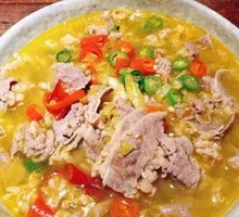 Sour Pepper Beef Rice Noodles
