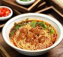 Braised Pork Intestines Noodles