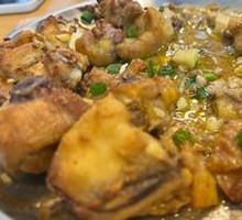 Steamed Chicken with Dry Ginger