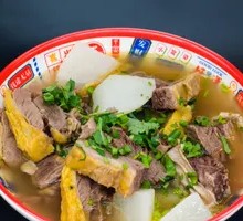 Clear Soup Radish Beef Shank Set Meal