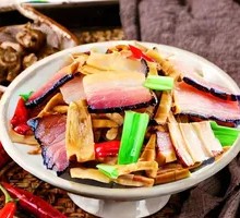 Bamboo Shoots Stir-fried with Preserved Pork