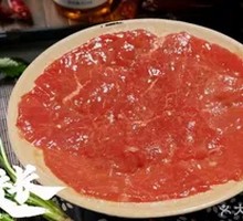 Sliced Beef with Green and Red Peppers