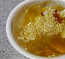 Ice Jelly Dessert