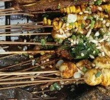 Green Pepper Fish and Barbecue