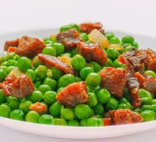 Pea and Preserved Meat