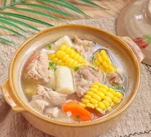 Bald Eagle Corn and Yam Pork Rib Soup