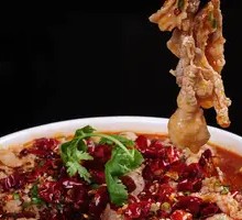 Spicy Sichuan Boiled Snowflake Beef