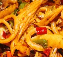 Stir-fried Squid