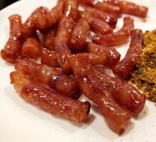 Charcoal-Grilled Sausage
