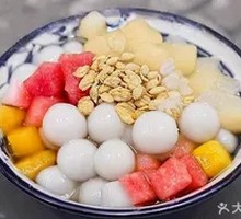 Old Brown Sugar Fruit Ice Tangyuan