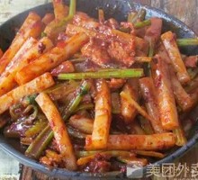 酱香炒年糕