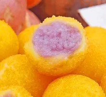 Taro Purple Sweet Potato Yam Balls