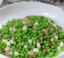Three-Diced Sweet Peas